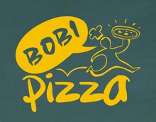推荐案例：BOBI比萨餐饮品牌形象VI设计